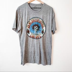 Grateful Dead Band Tee Gray Size XL